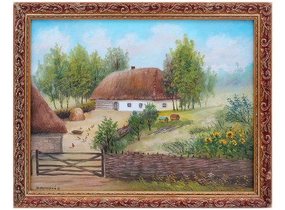 Украинская тематика ( сельская Хата)