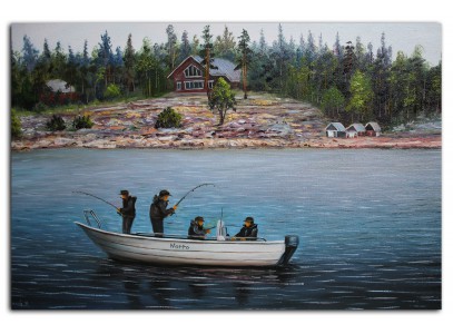 Рибалка в Канаде на Озере